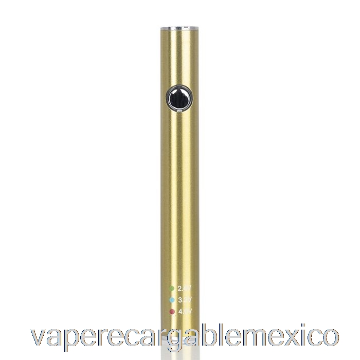 Vape Recargable Hoja Buddi Max 350mah Batería Oro